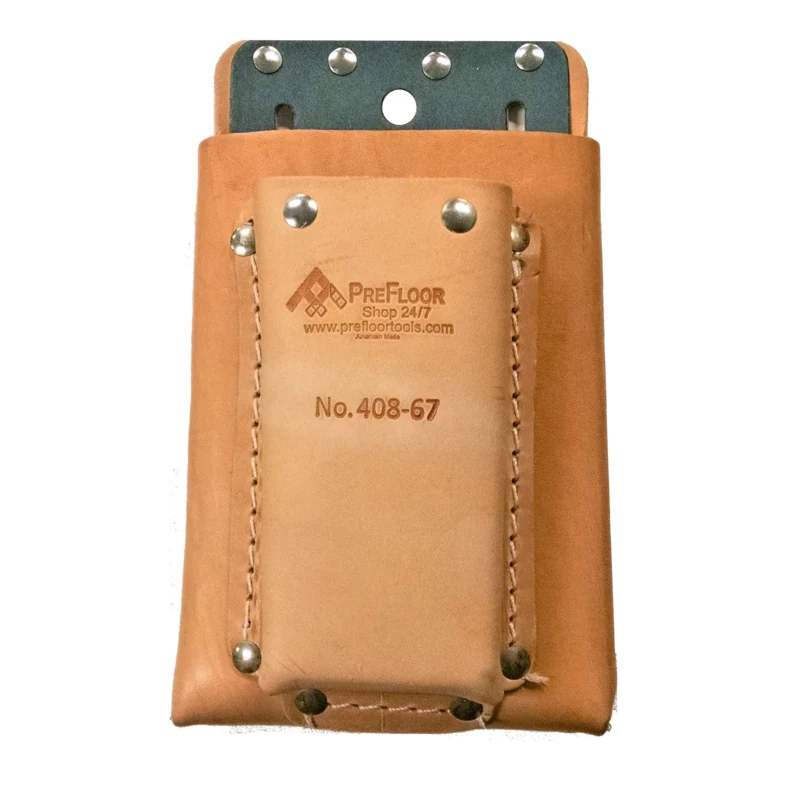 Leather 408-67 Combo Tool Pouch & Knife Pouch